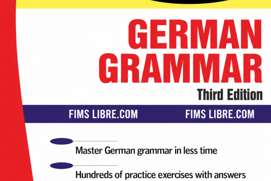 Schaum's Outline German Grammar Third Edition book cover