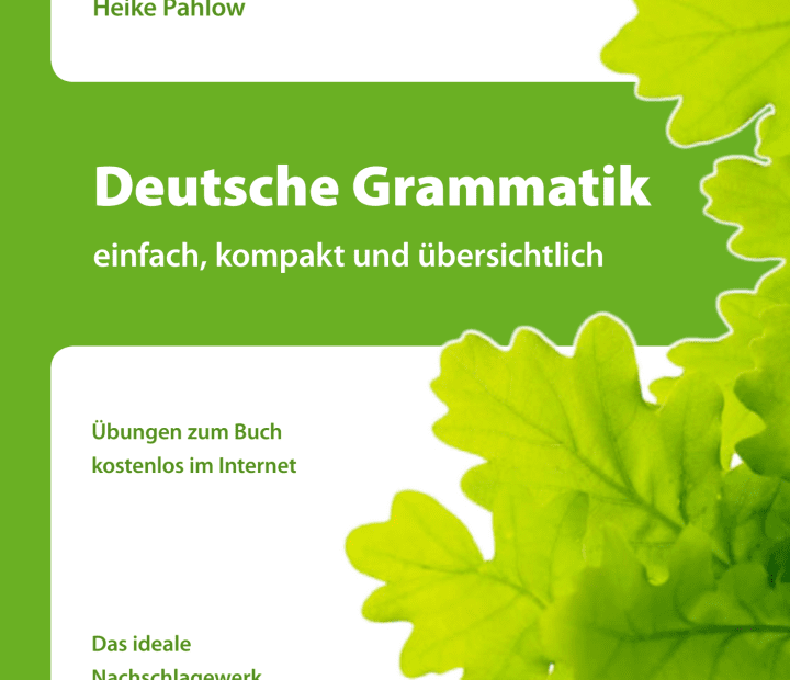 German Grammer Learning Books