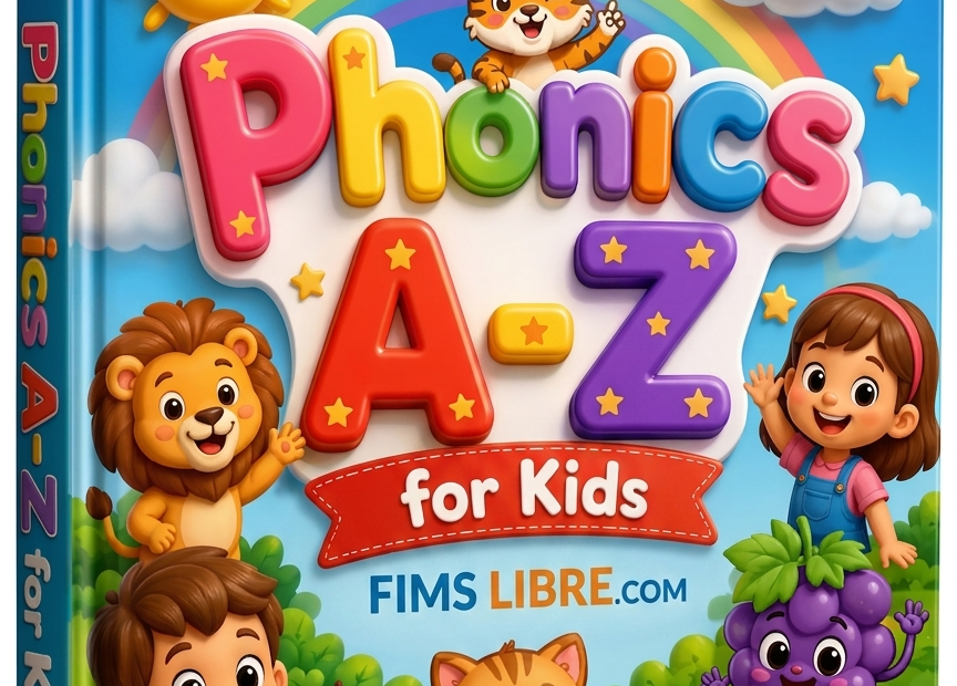 Phonics A-Z for Kids book cover